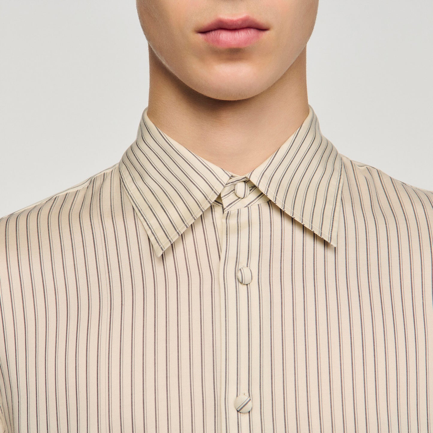 Camisa fluida de rayas