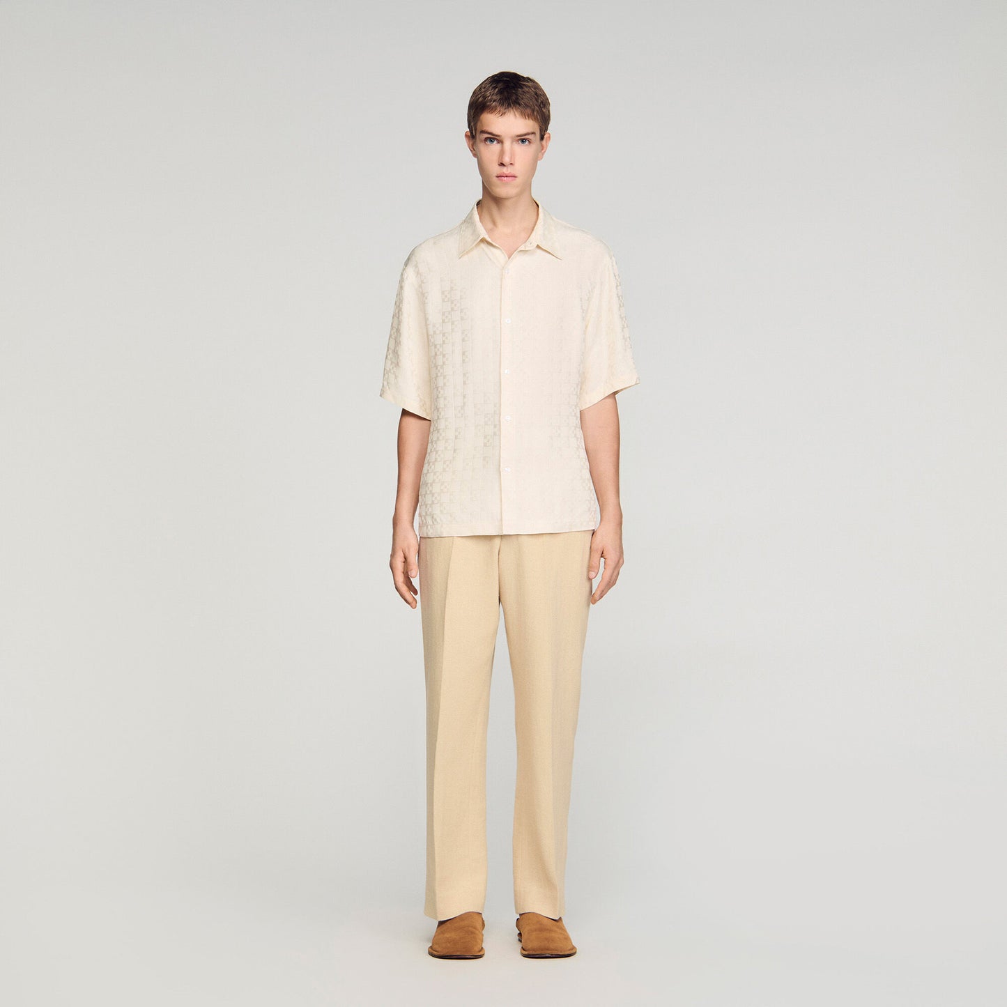 Camisa fluida Square Cross