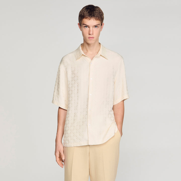 Camisa fluida Square Cross