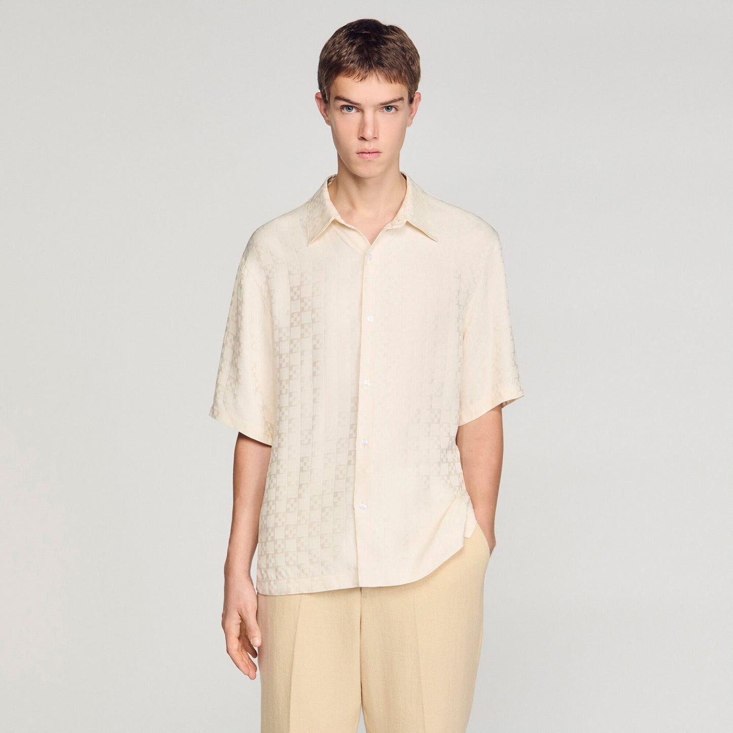 Camisa fluida Square Cross