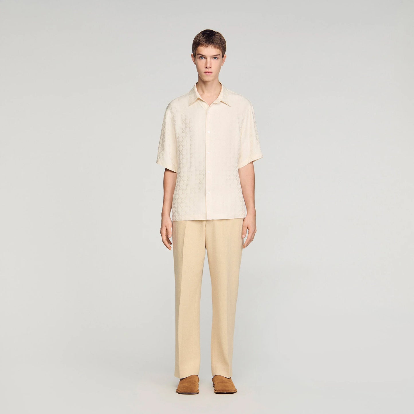 Camisa fluida Square Cross