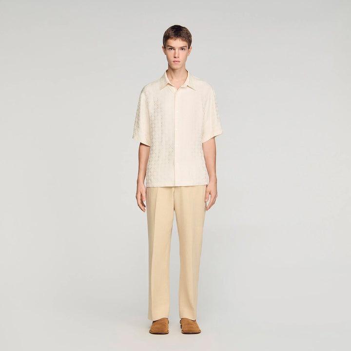 Camisa fluida Square Cross