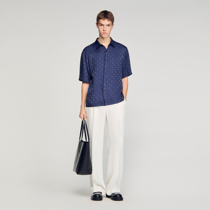 Camisa fluida Square Cross