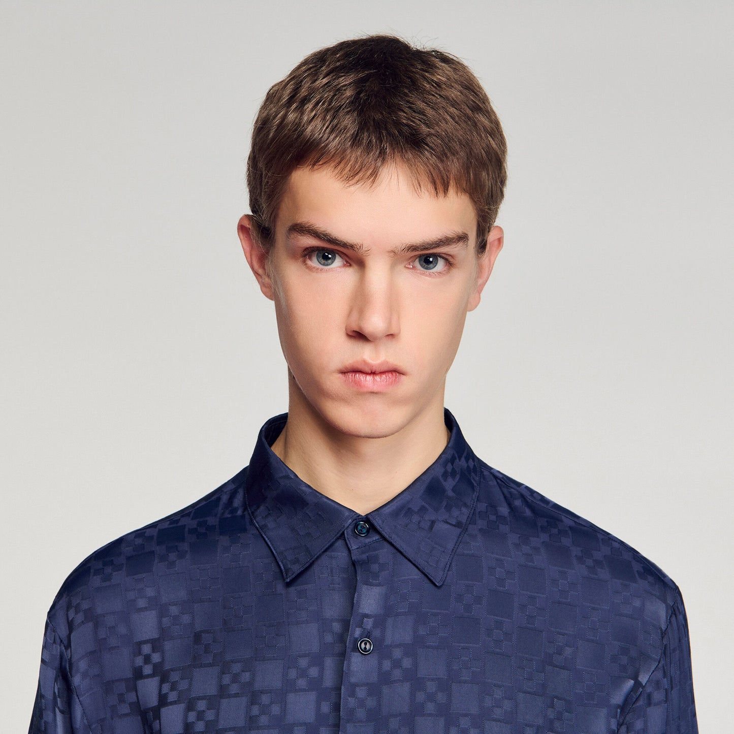 Camisa fluida Square Cross
