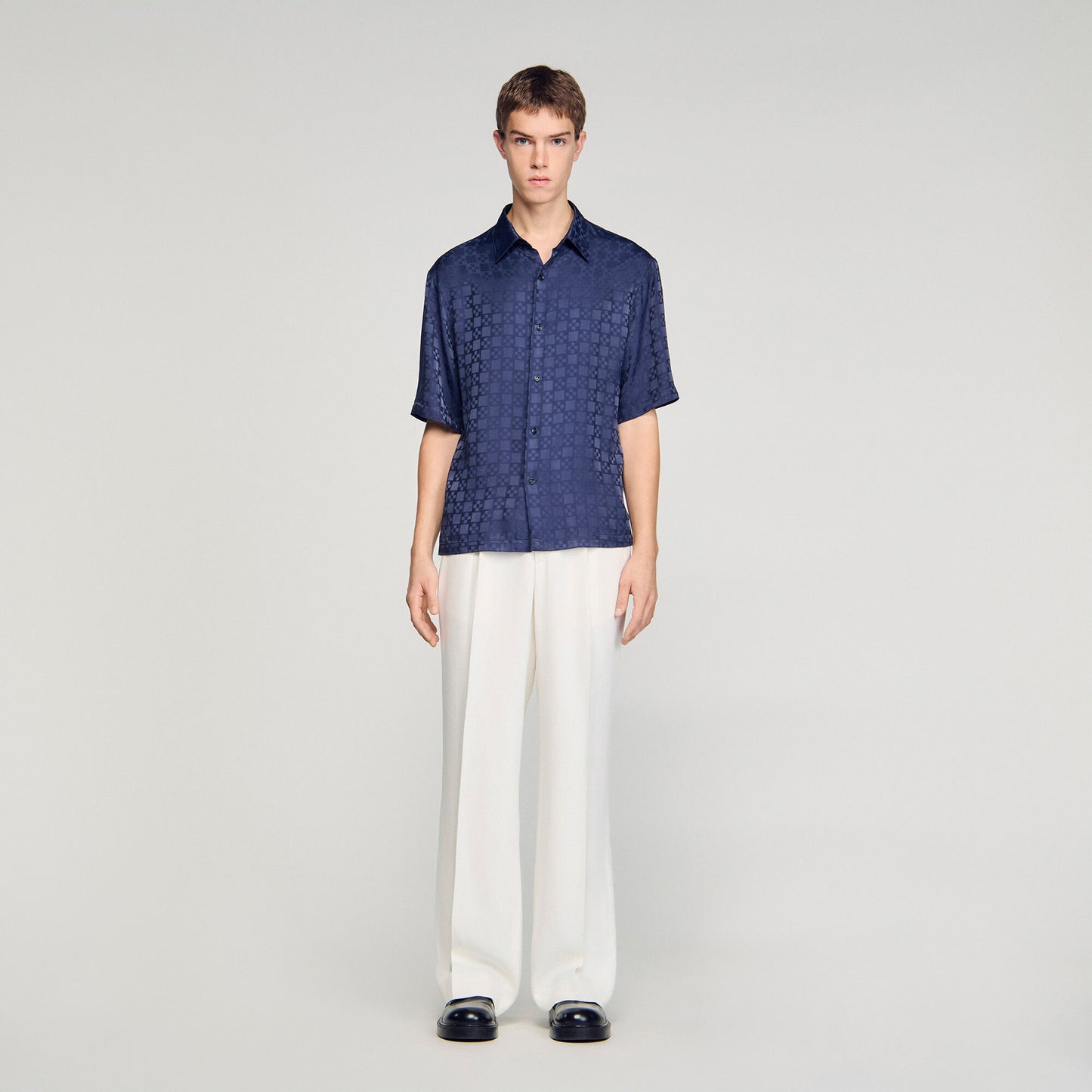 Camisa fluida Square Cross