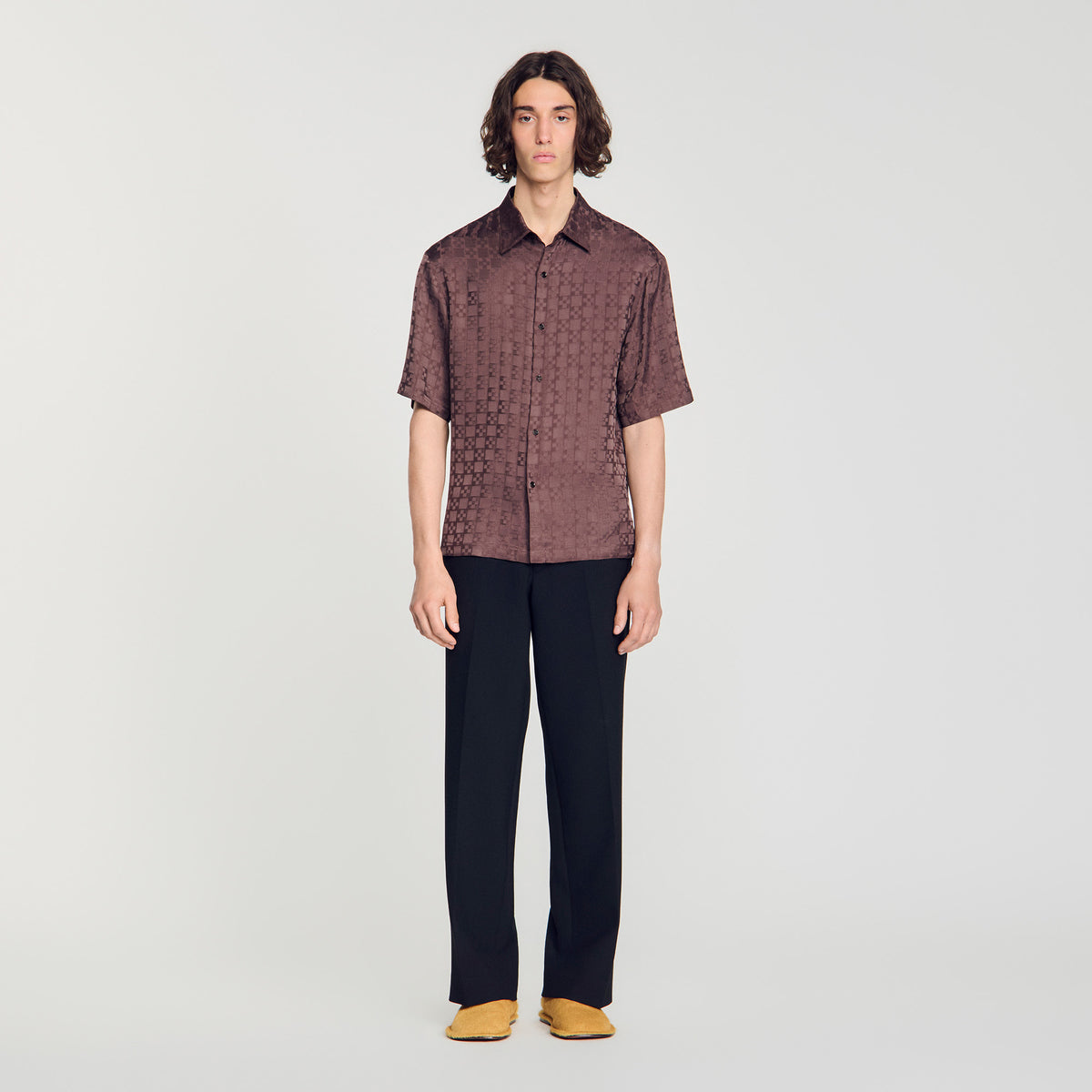 Camisa fluida Square Cross