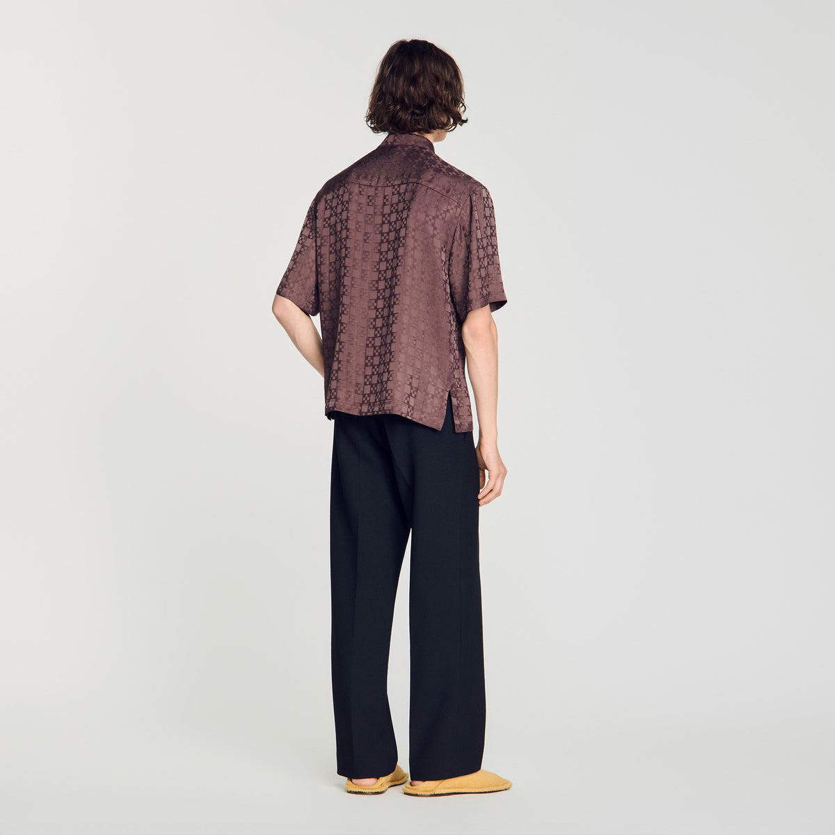 Camisa fluida Square Cross