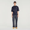 Camisa fluida con estampado floral