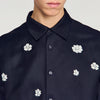 Camisa fluida con estampado floral