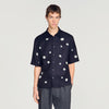 Camisa fluida con estampado floral