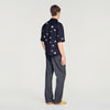 Camisa fluida con estampado floral