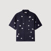 Camisa fluida con estampado floral