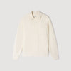 Camisa texturizada cuello italiano