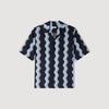 Camisa de lino con estampado