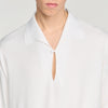 Camisa efecto túnica