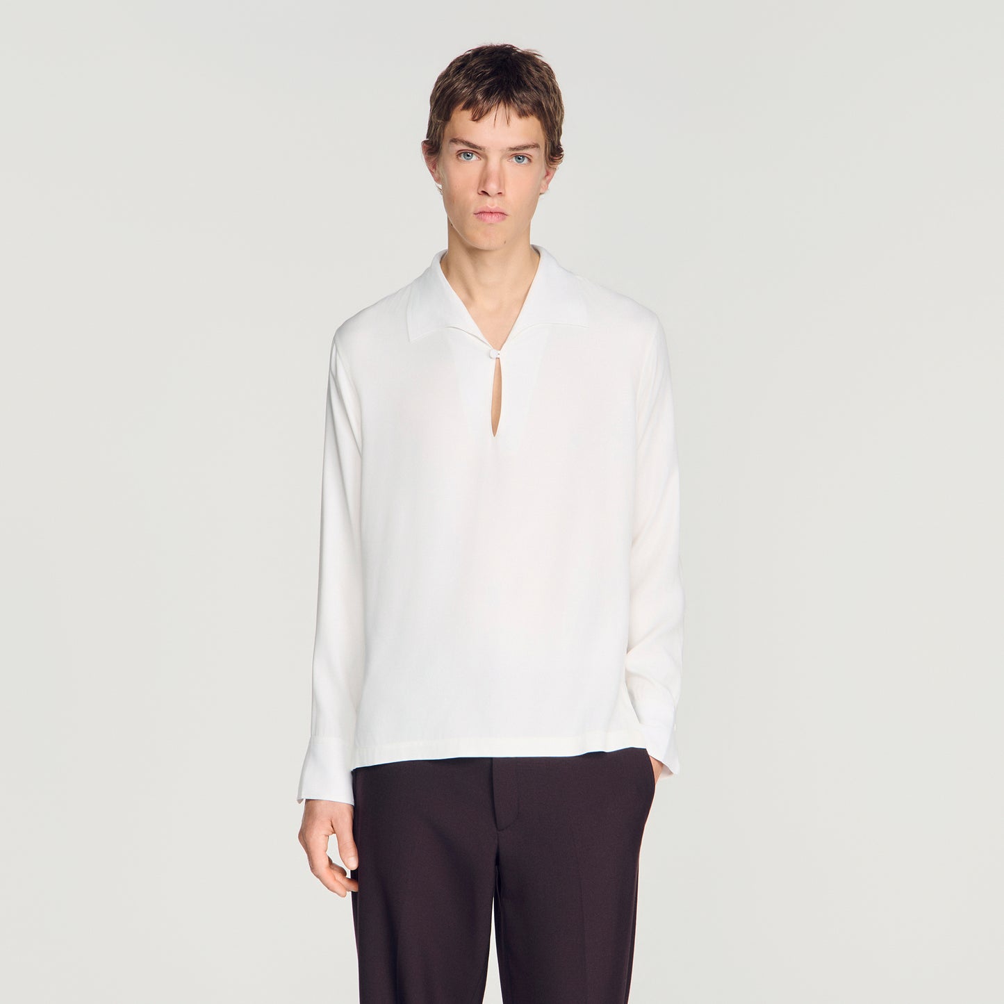 Camisa efecto túnica