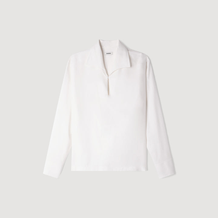 Camisa efecto túnica