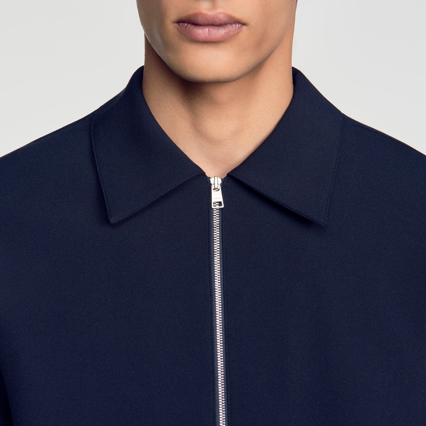 Camisa con cremallera
