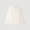 Camisa fluida efecto arrugado