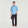 Camisa ancha efecto lavado