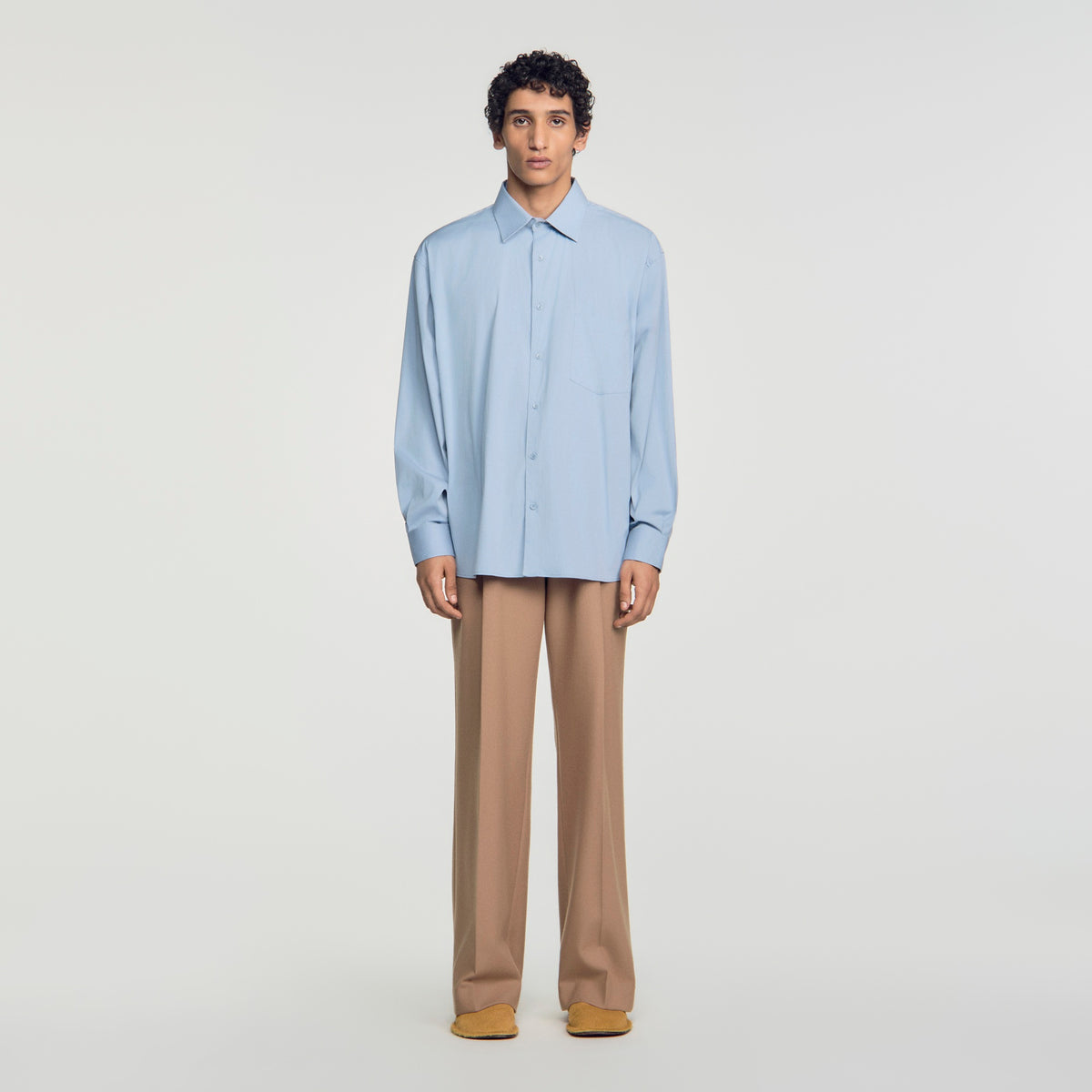 Camisa oversize de algodón