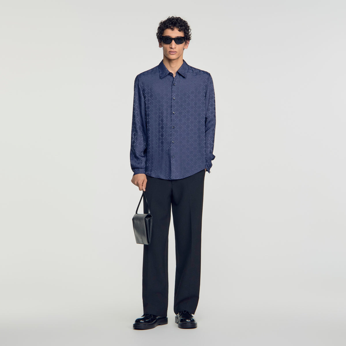 Camisa fluida Square Cross