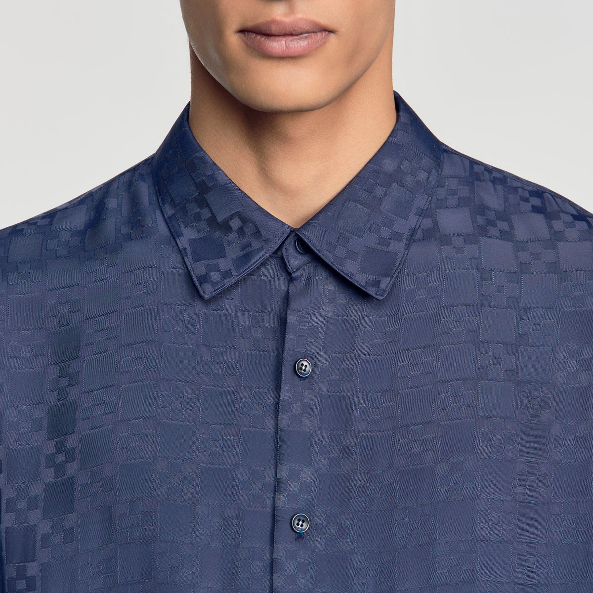 Camisa fluida Square Cross