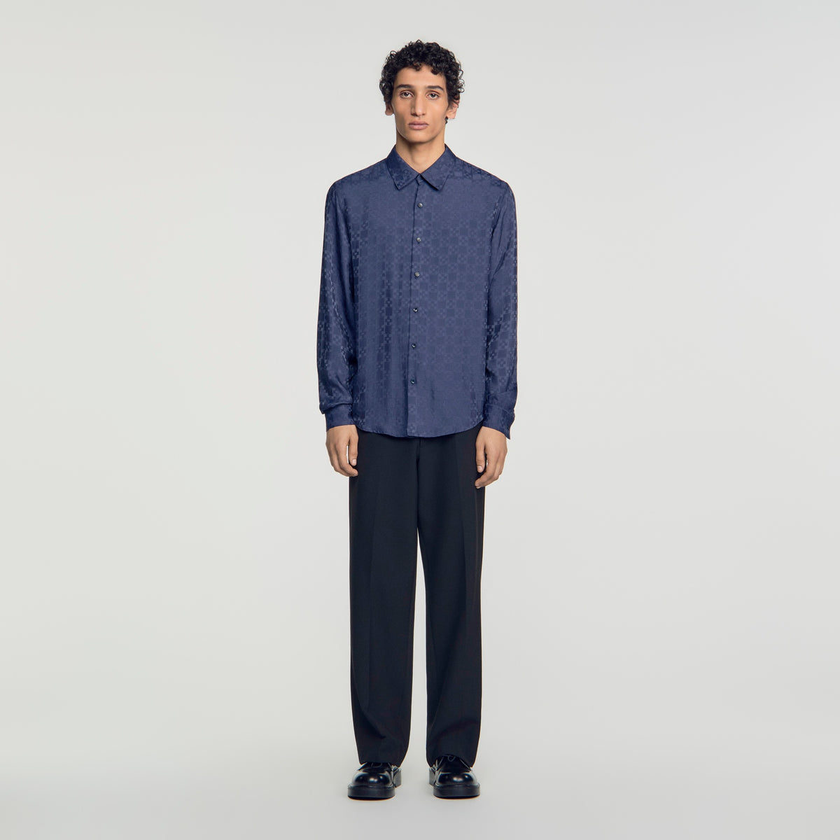 Camisa fluida Square Cross