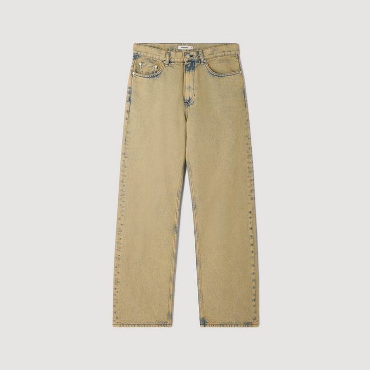 Vaquero baggy efecto desteñido