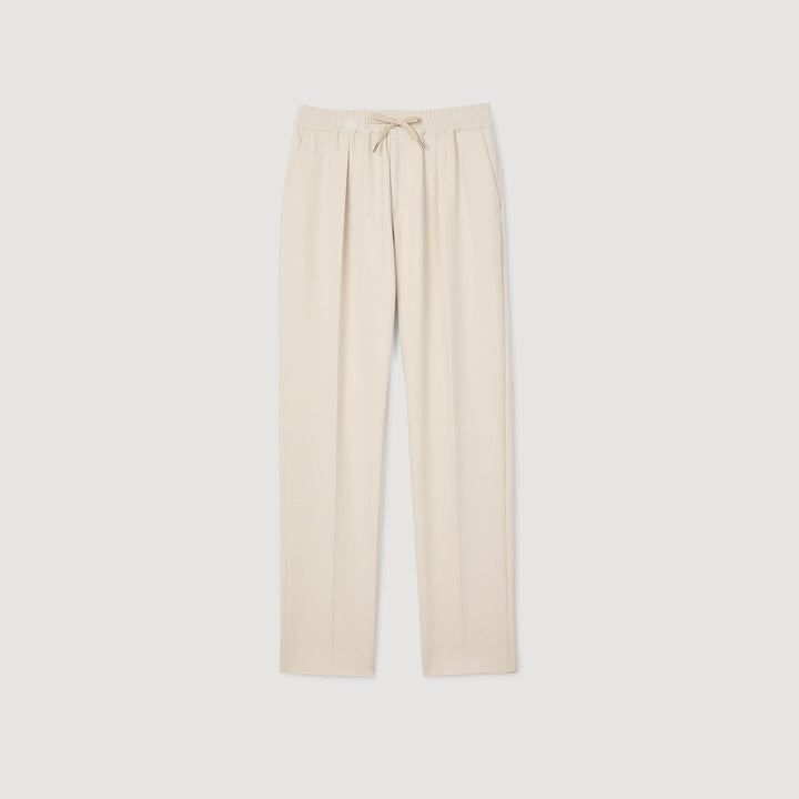 Pantalón recto elástico