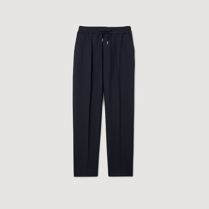 Pantalón recto elástico