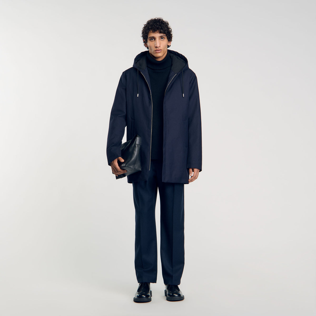 Parka acolchada con capucha