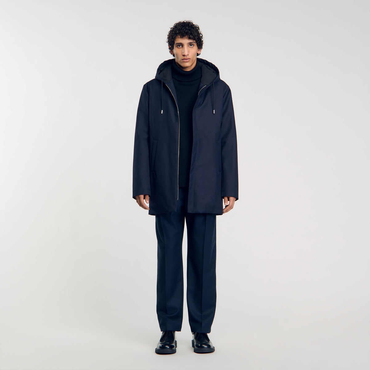 Parka acolchada con capucha