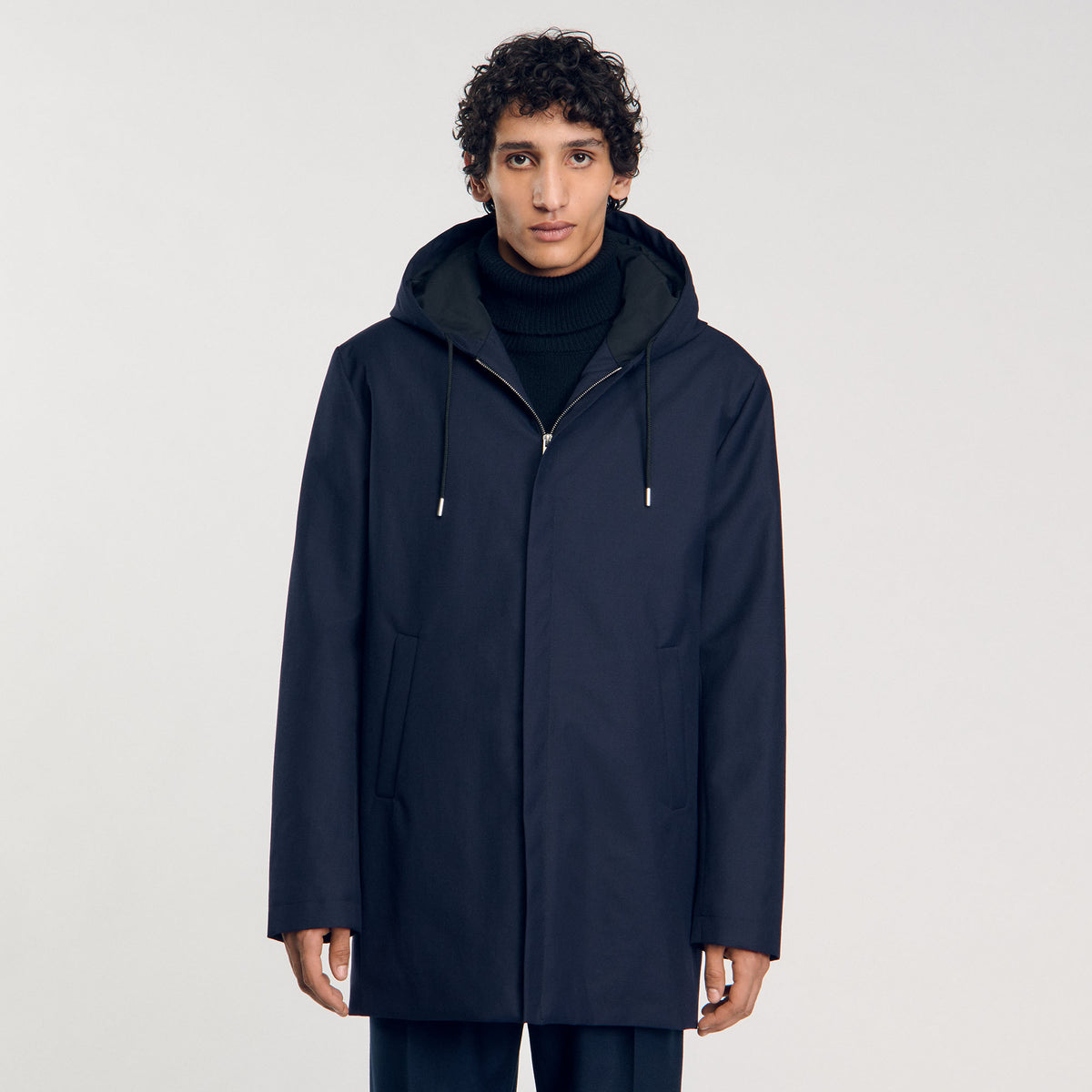 Parka acolchada con capucha