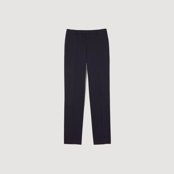Pantalón de traje clásico de lana