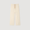 Pantalón ancho de algodón elástico