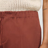 Pantalón ancho de algodón elástico