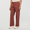Pantalón ancho de algodón elástico