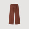 Pantalón ancho de algodón elástico