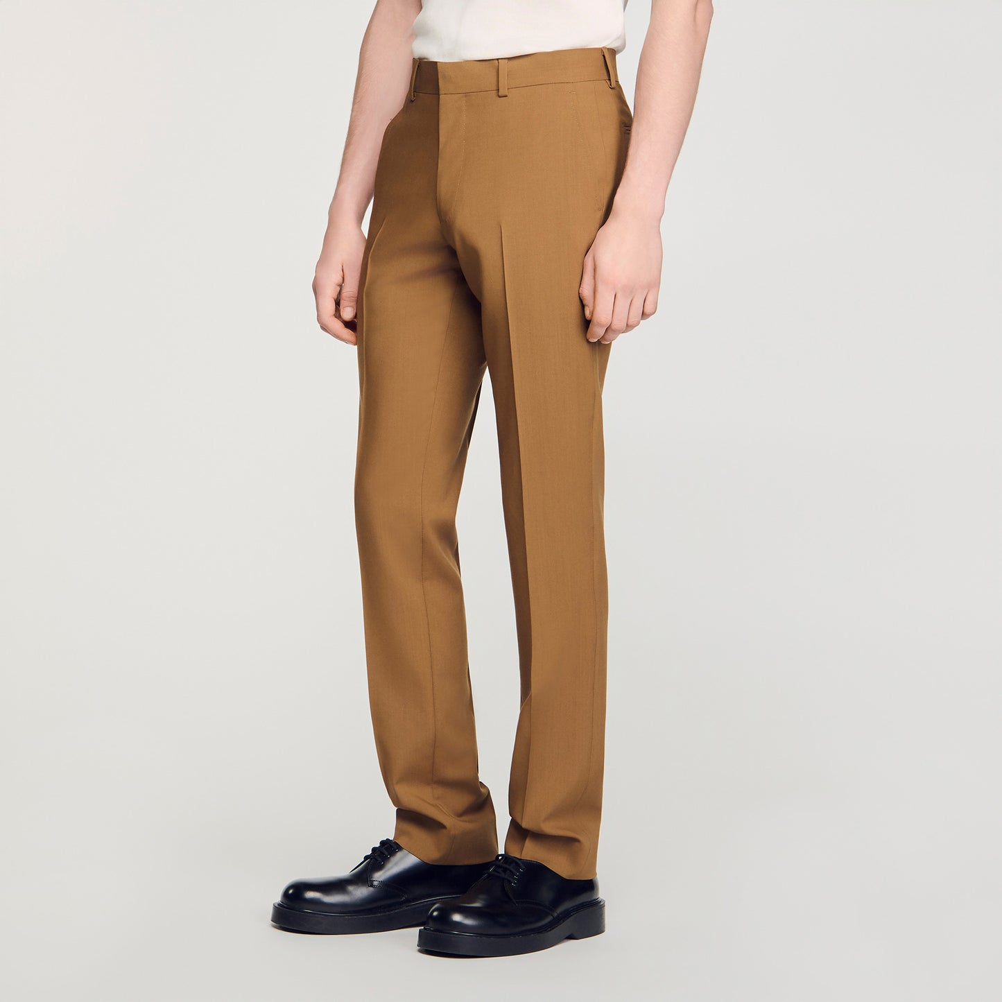 Pantalón de traje de lana