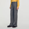 Pantalón ancho de traje de lana
