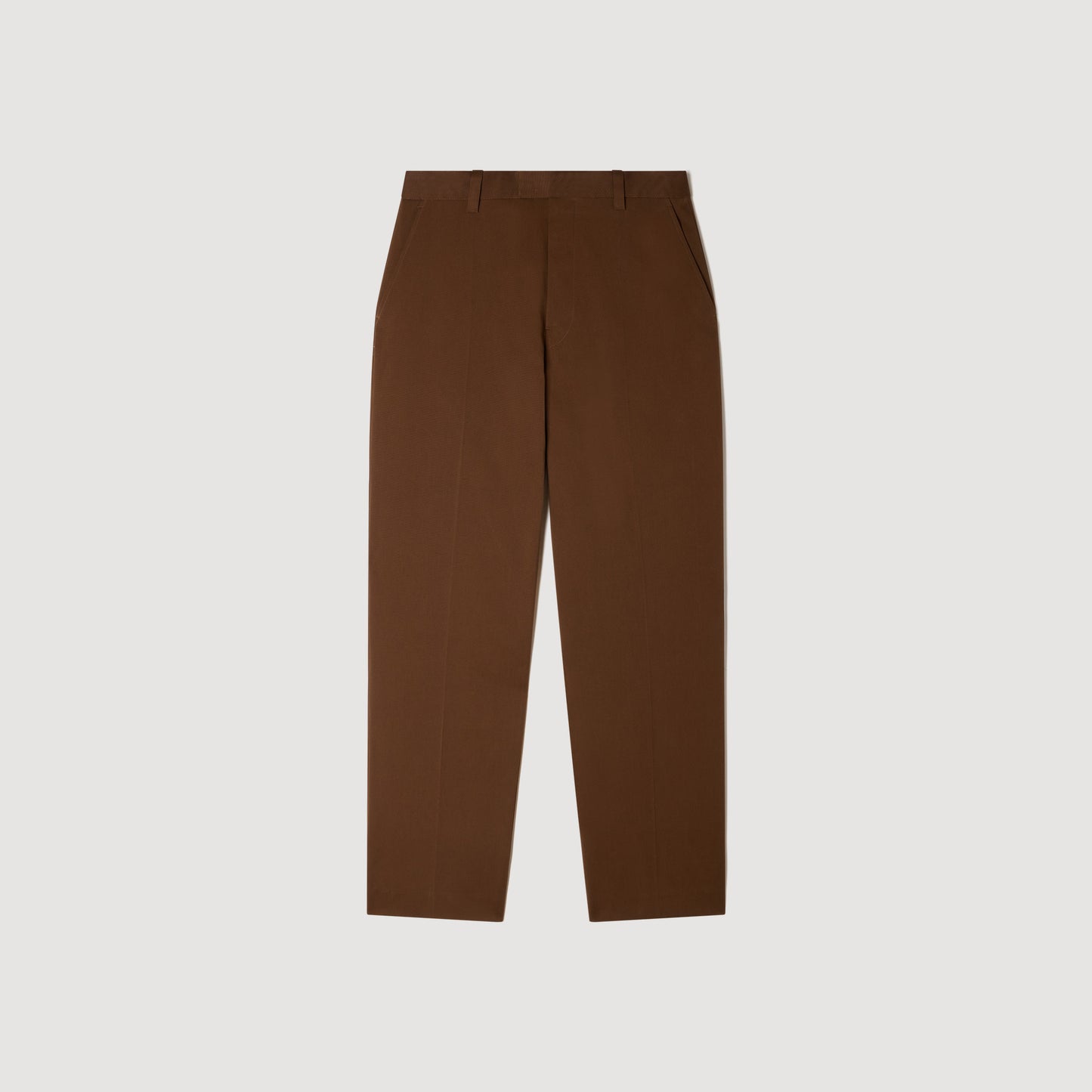 Pantalón ancho de algodón