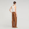 Pantalón fluido elástico con cordón