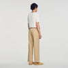 Pantalón ancho de algodón