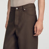 Pantalón recto cinco bolsillos