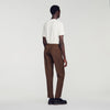 Pantalón elástico de lana