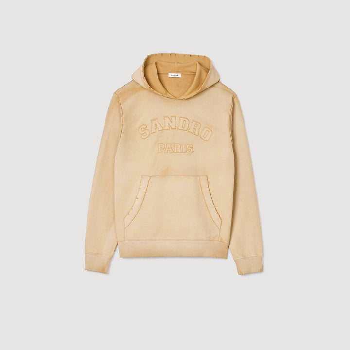 Sudadera con parche