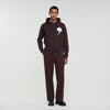 Sudadera con parche de flor