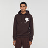 Sudadera con parche de flor