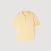 Polo de punto cuello cremallera